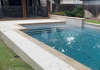 Broom Finish Concrete, Pool Deck Overlay
Site
SUNDEK Austin
