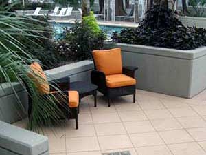 resurfaced commercial concrete