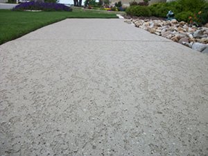 concrete walkway