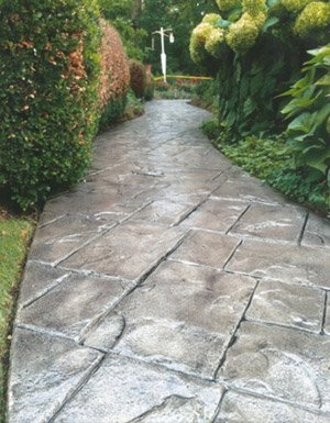 SunClear EcoProtect stamped walkway